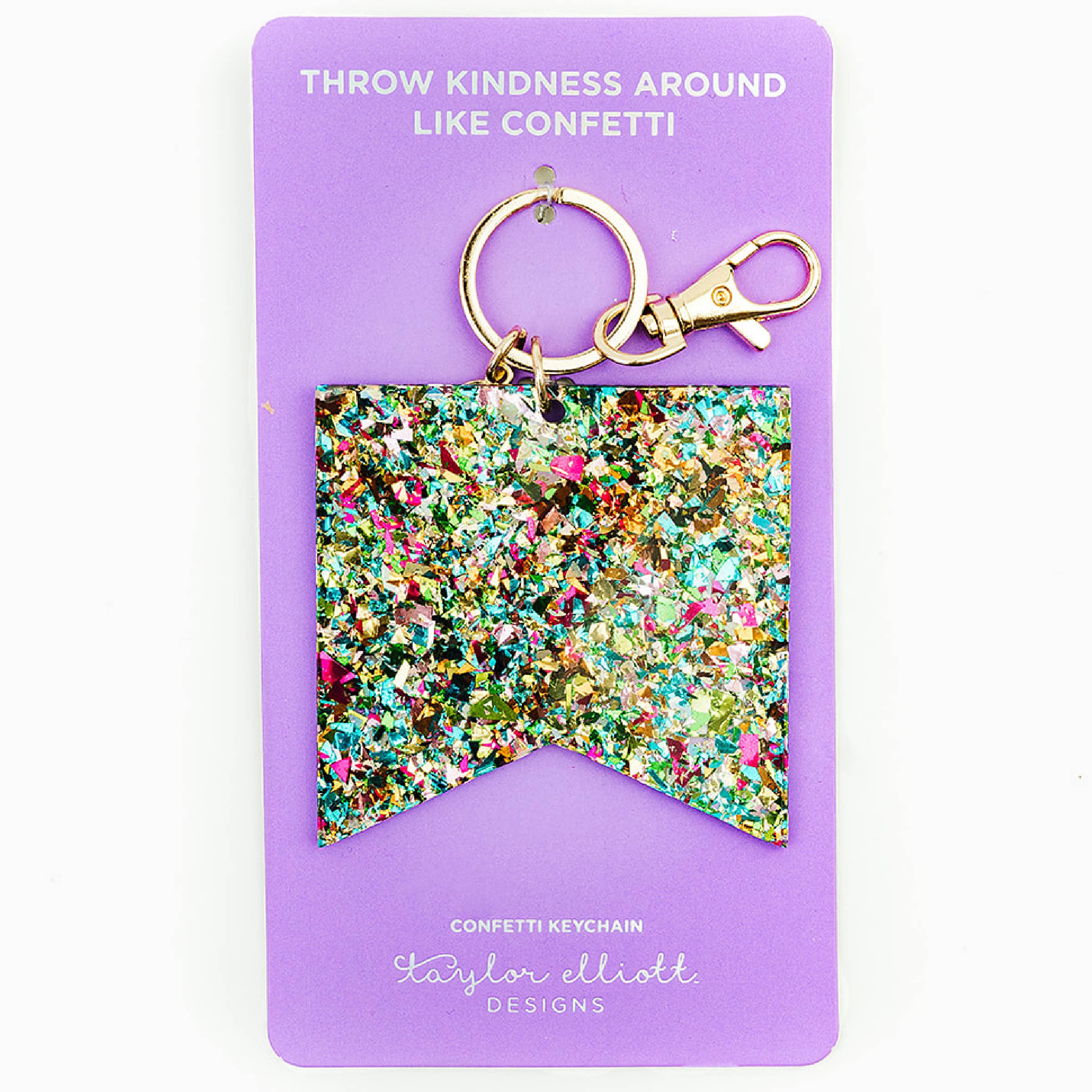 Keychains Banner Acrylic Confetti Keychain | Banner – Lucky Dancewear