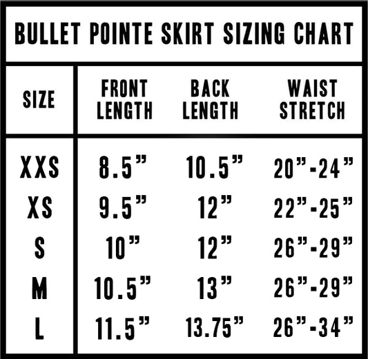 Bullet Pointe | Ballet Skirt | Mist