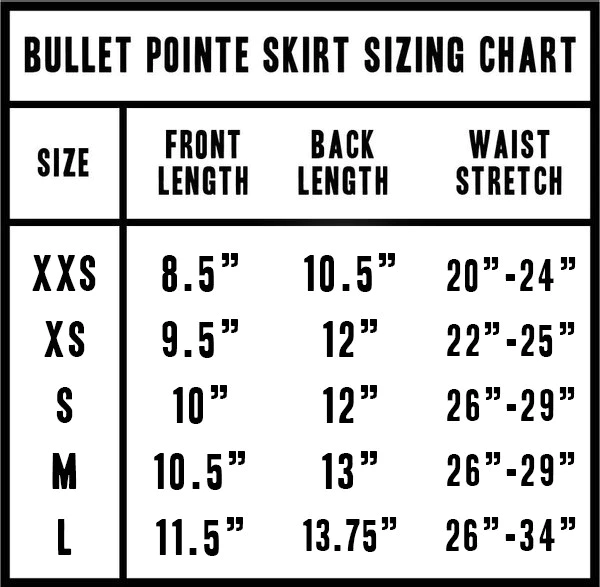 Bullet Pointe | Ballet Skirt | Light Blue