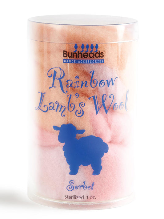 Bunheads | Lamb's Wool | Rainbow Sorbet